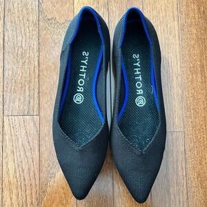 Rothys Black Ballet Flats
